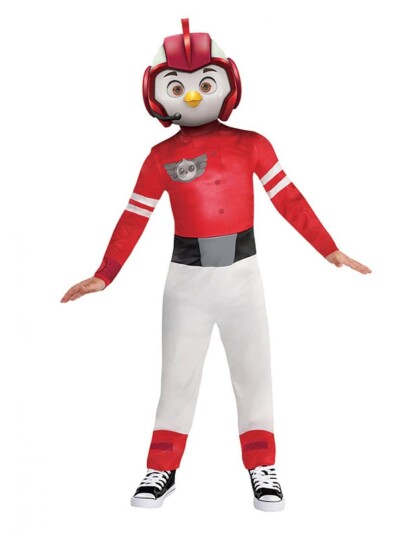 Super Wings Boy'S Rod Top Wing™ Jumpsuit Og Maskekostyme Super Wings Boy'S Rod Top Wing™ Jumpsuit Og Maskekostyme