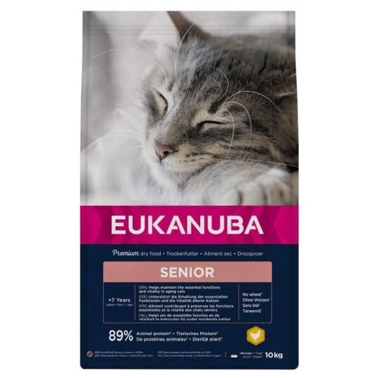 Eukanuba Kattemat Senior 7+ Tørrfôr med Kylling 2 kg
