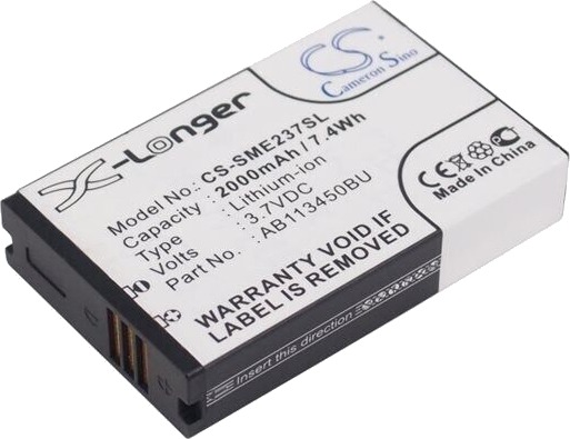 Samsung GT-E2370 batteri (2000 mAh 3.7 V)