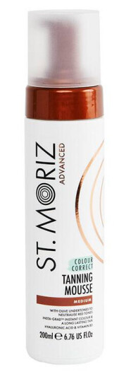 St.Moriz Advanced Color Correcting Tanning Mousse Medium 200ml Selvbruning