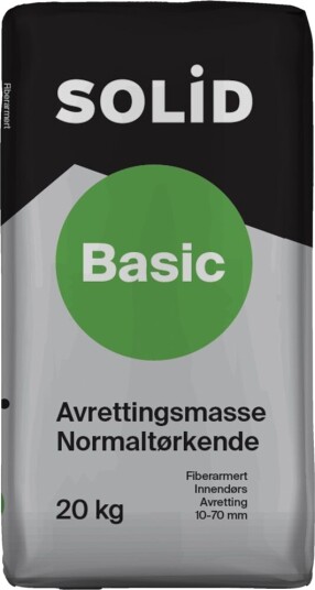 Solid Avrettingsmasse Basic 20kg Solid Avrettingsmasse Basic 20kg