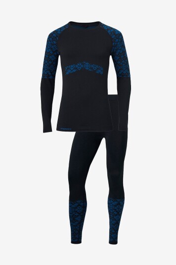 Bagheera Undertøysett Seamless Set Men Svart