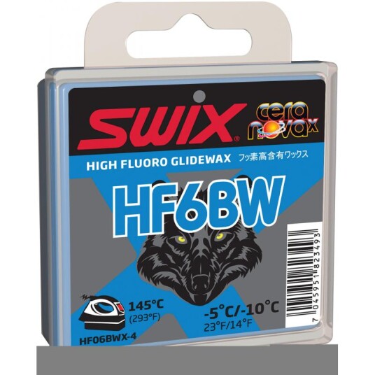 Swix  HF6BWX Black W  5 °C/ 10°C 40g   OneSize