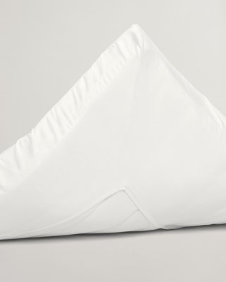 Gant Konvoluttlaken i sateng til dobbeltseng WHITE 160X200/8
