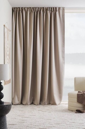 Jotex KYLIE gardin med multifunksjonsbånd 1 lengde - ekstra bred Beige 1716682-02-300 1716682-03-220 Jotex KYLIE gardin med multifunksjonsbånd 1 lengde - ekstra bred Beige 1716682-02-300 1716682-03-220