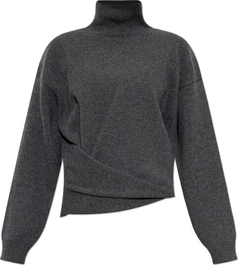 Róhe, Dame, Strikkevarer, Grå, 2XS,