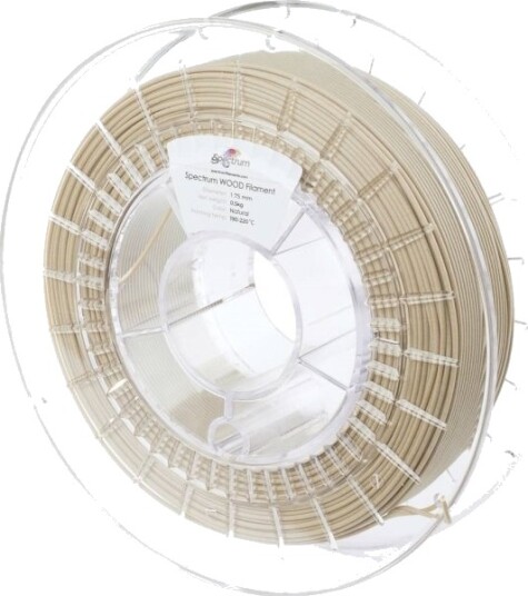 Spectrum Wood Filament 500 g Naturlig