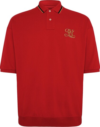Polo Ralph Lauren Relaxed Fit Crest Mesh Polo Shirt - RL 2000 RED - S