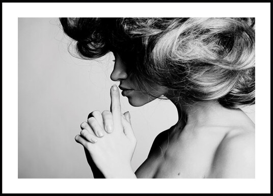 Reflections in Black and White Plakat Plakat / 100x150cm