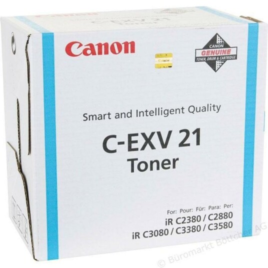 Canon Toner Canon C-Exv 21 Cyan Canon Toner Canon C-Exv 21 Cyan