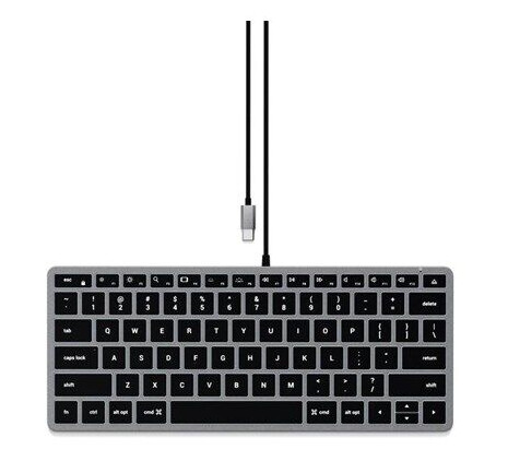 Satechi Slim W1 Backlit (US English Layout) - Amerikansk Engelsk -