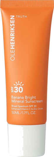 Ole Henriksen Truth Banana Bright Mineral Solkrem SPF30 50 ml med Vitamin C