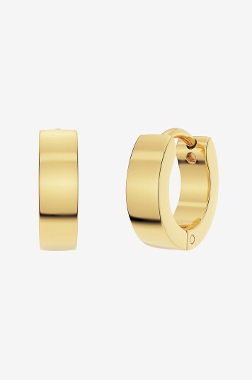 Edblad   Øreringer Fave Hoops Gold   Gull