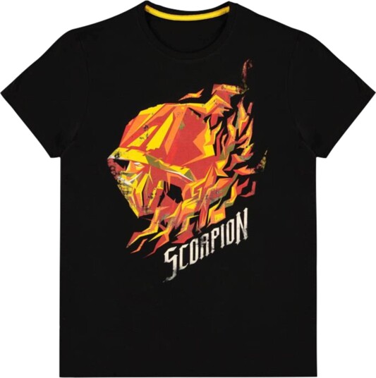 Mortal Kombat T-skjorte Scorpion - S - Voksen - 100% bomull Mortal Kombat T-skjorte Scorpion - S - Voksen - 100% bomull