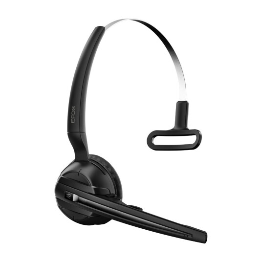 Epos IMPACT D 10 Phone II Tr??dl??st DECT Headset ??? Mono, 180m rekkevidde, 12 t batteritid ??? Svart