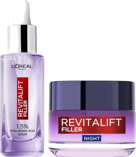 Loreal Paris Revitalift Filler Night Cream 50 ml & 1,5% Hyaluronic Aci