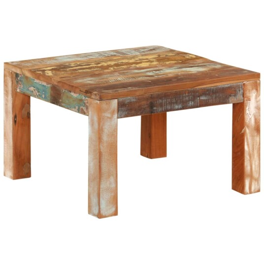 Salongbord 55x55x35 cm gjenvunnet heltre 8720845541804