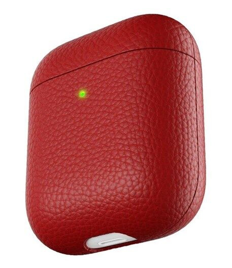 KeyBudz PodSkinz Artisan Series Leather Case - Handcrafted Leather Case for your Airpods