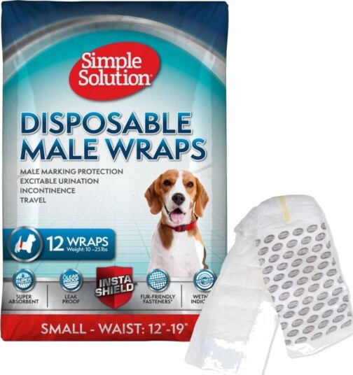 Simple Solution Disposable Skvettebeskyttelse 12-Pakning Str. S