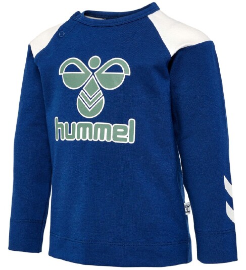 Hummel Genser hmlDevon Navy Peony 62 Genser Blå Hvit