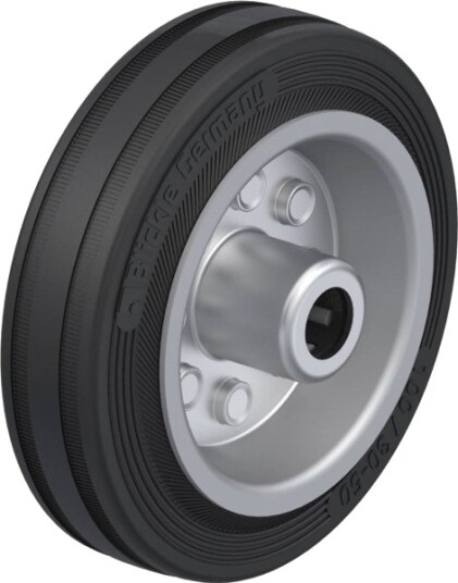 Blickle 275784 Ve 100/12R Styrehjul For Tung Last — Hjuldiameter 100 Mm — Bæreevne (Maks.) 70 Kg 1 Stk
