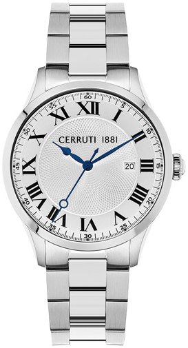 Cerruti 1881 Herreklokke CIWGH2114102 Sølvfarget/Stål Ø40 mm Cerruti 1881 Herreklokke CIWGH2114102 Sølvfarget/Stål Ø40 mm