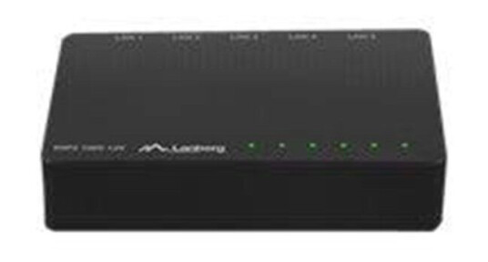 Lanberg DSP2-1005-12V - switch - 5 ports - unmanaged (5901969424164)
