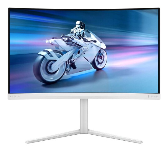 Philips Evnia 27M2C5501 Gaming-Skjerm 27" QHD 180Hz Bøyd Hvit Philips Evnia 27M2C5501 Gaming-Skjerm 27" QHD 180Hz Bøyd Hvit