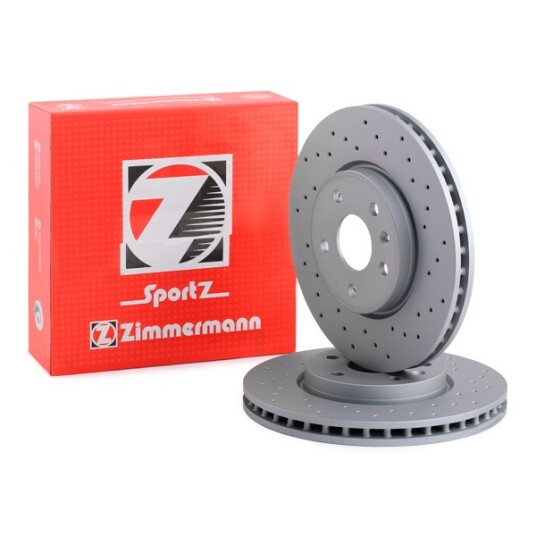 Bremseskive ZIMMERMANN 430.2615.52 Bremseskive ZIMMERMANN 430.2615.52