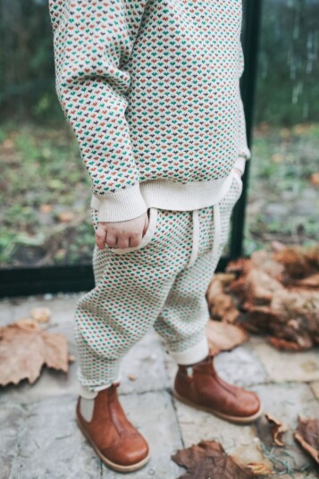 Fliink Alon Multi Pant Knit Sandshell (92 / 2 år)