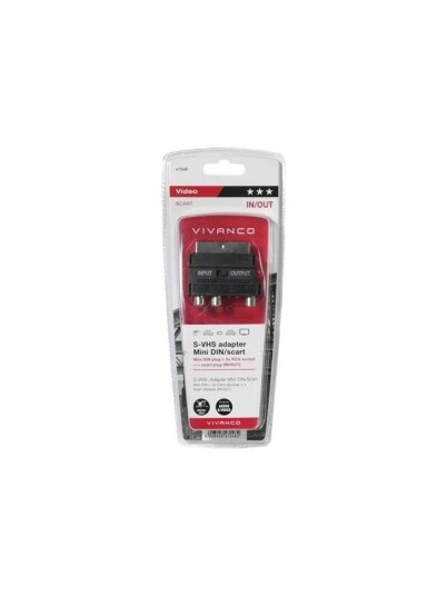 Vivanco 47/41 04 video audio adaptor S Video