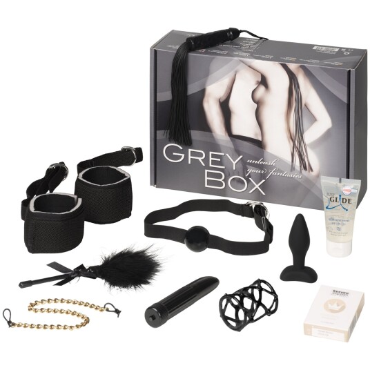 You2Toys Orion Grey Box Sexleketøyssett      - Svart