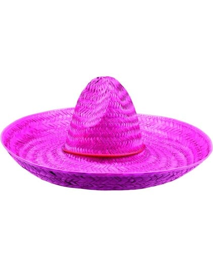 Boland Sombrero Stråhatt i Rosa 47 cm