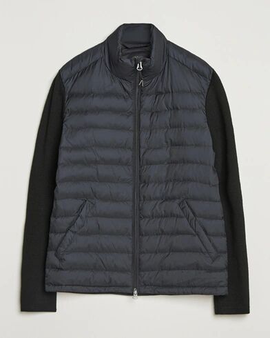 GANT Mixed Media Hybrid Jacket Black