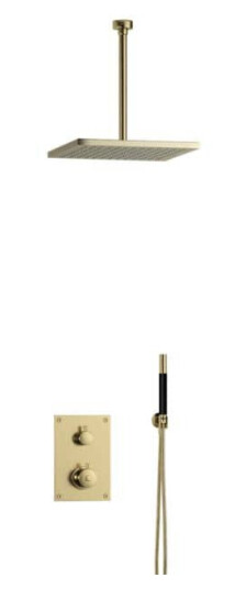 Tapwell Box7268 Takdusj Innbygging - Takmontert Honey Gold / 300mm 300x300mm (TA-9425400)