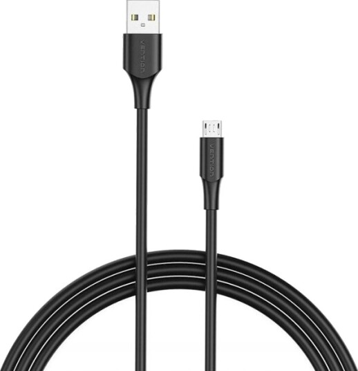 Usb Kabel Vention Adapter Usb 2.0 Hann Til Micro B Hann 2A 1 M Ctibf Svart