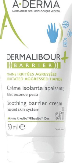 A-DERMA Dermalibour+ Soothing Barrier Cream 50 Ml. Dermalibour+ Kroppspleie Body Lotion Personlig Pleie