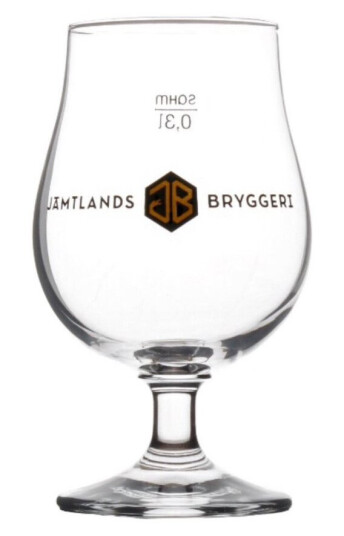 Jämtlands Bryggeri ølglass 30 cl Jämtlands Bryggeri ølglass 30 cl