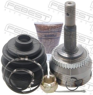 Febest Drivknute drivaksel FEBEST 0210 QG18DEA44 Febest Drivknute drivaksel FEBEST 0210 QG18DEA44