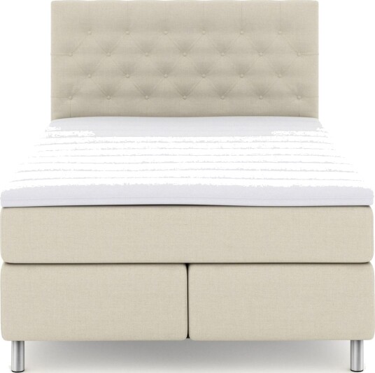Select No 3 Kontinentalseng 140x200 Fast/Medium Beige/Metallben