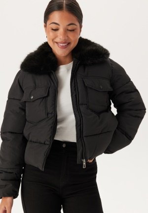 ONLY Onlmaggi Fur Puffer Life Black/DETAIL BLACK FUETAIL BLA M ONLY Onlmaggi Fur Puffer Life Black/DETAIL BLACK FUETAIL BLA M