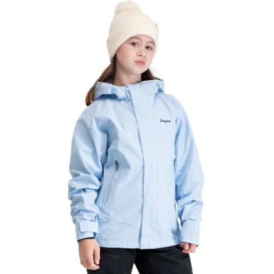 Bergans Juniors" 3L Shell Jacket Cool Blue, 140 Bergans Juniors" 3L Shell Jacket Cool Blue, 140