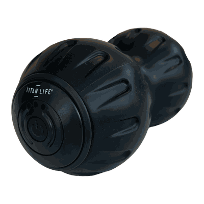 Titan life Vibrating Peanut Massage Ball massasjeball Svart One Size