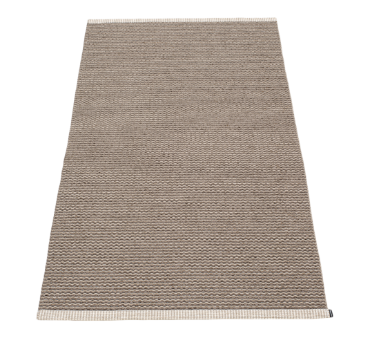 Pappelina Mono matte mørk mud 85x160 cm