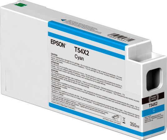 Epson T54X2 Cyan 350ml til SCP6000/P7000/P8000/P9000
