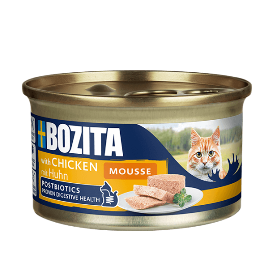Bozita Katt Mousse Kylling 85 g Helse og Pels Våtfôr