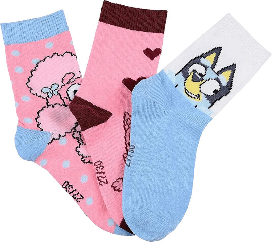 Bluey Socks Pink 23/26 Bluey Socks Pink 23/26