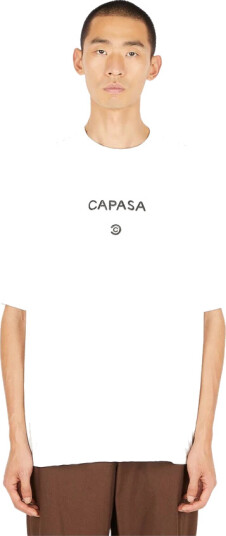 Capasa Milano Herre Topper Hvit S,