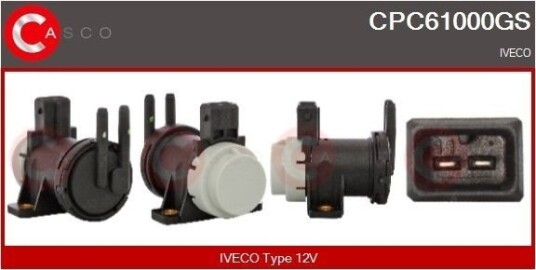 Trykkomformer, eksosstyring CASCO CPC61000GS