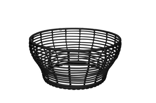 Cane line Basket sofabord understell Graphite 95 cm Svart